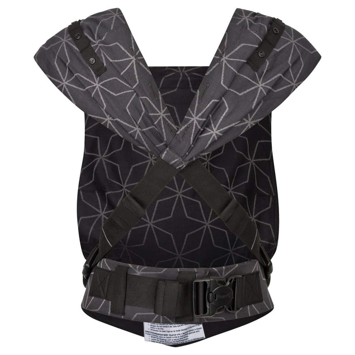 Hoppediz Babytrage Primeo, für Neugeborene ab Geburt, Bauchtrage, Rückentrage, 100% Bio-Baumwolle, M