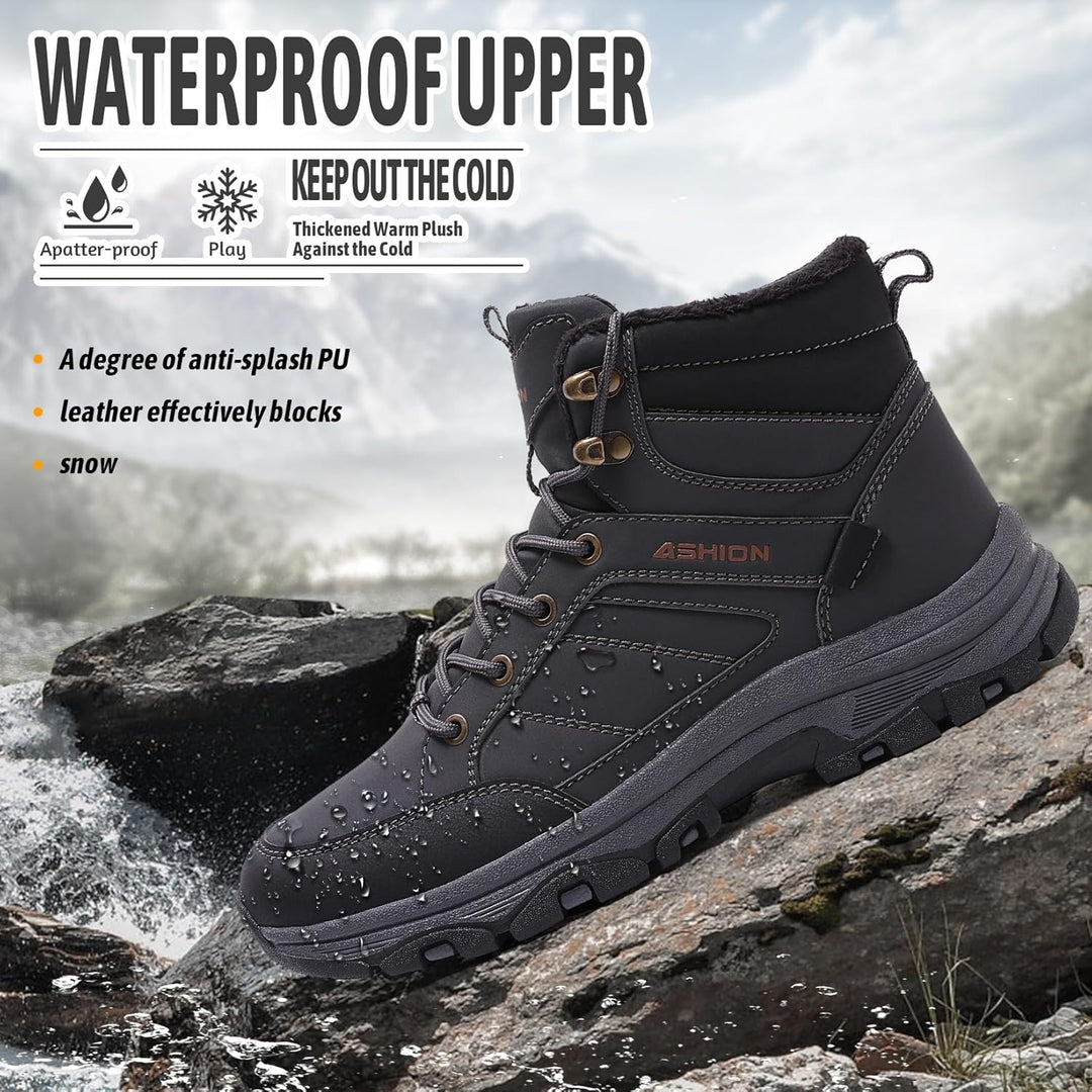 Littleplum Herren Outdoorschuhe Wanderschuhe Wanderstiefel Leichte Trekkingschuhe Rutschfeste Knöche