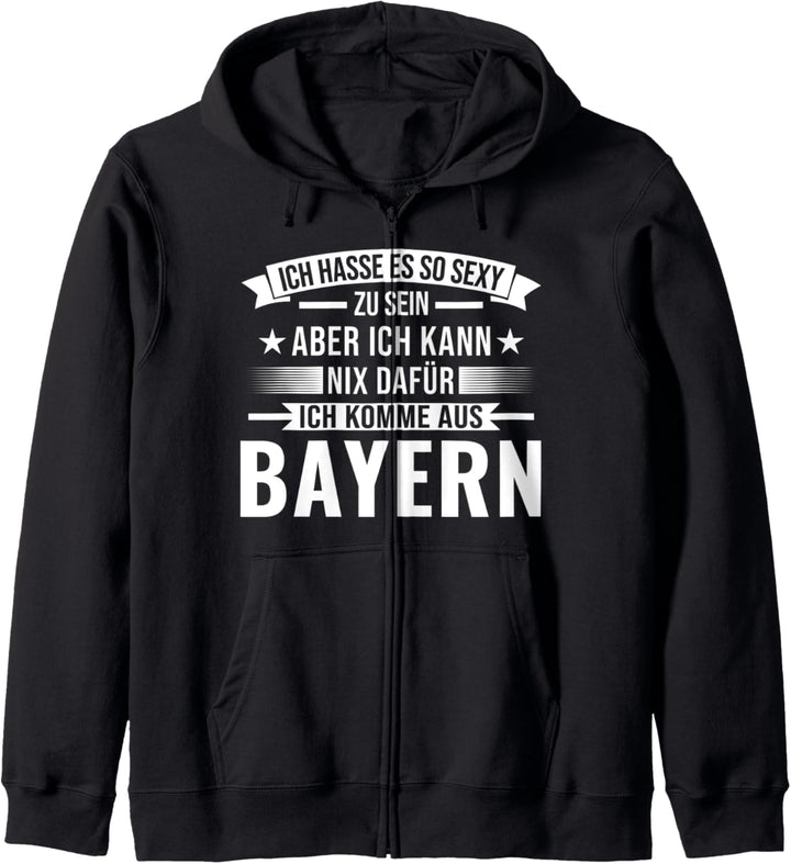 Bayer Bayern Bayrisch Kapuzenjacke