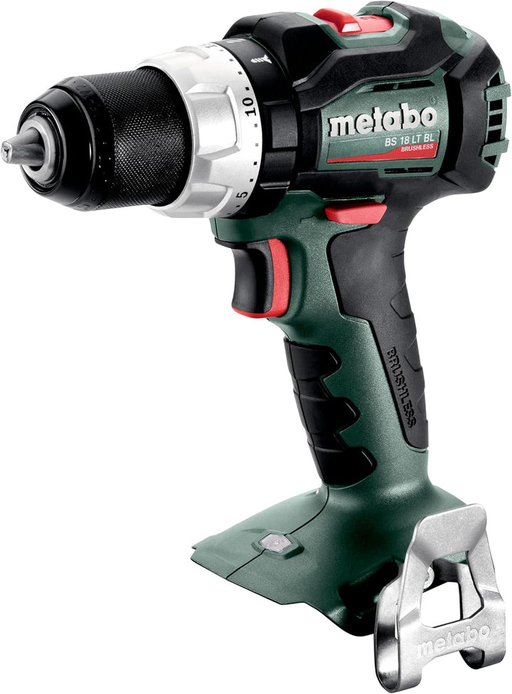 Metabo 602325500 Akkuschrauber BS 18 LT BL 18V, Bürstenlos - inkl. 2 CAS Li-Power Akkupacks (18 V/4,
