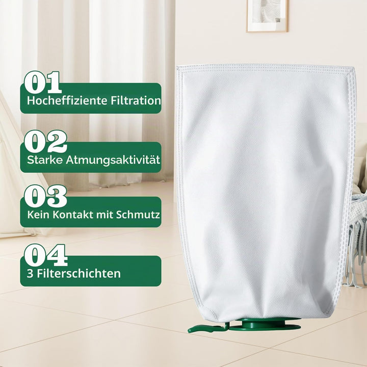 12 Staubsaugerbeutel für Vorwerk Kobold VB100, Für Vorwerk Staubsaugerbeutel, Für Kobold Staubsauger