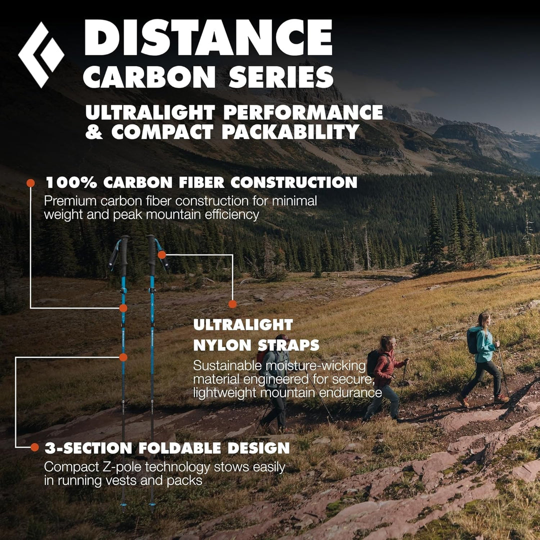 Distance Carbon FLZ Unisex - Black Diamond 125cm, 125cm
