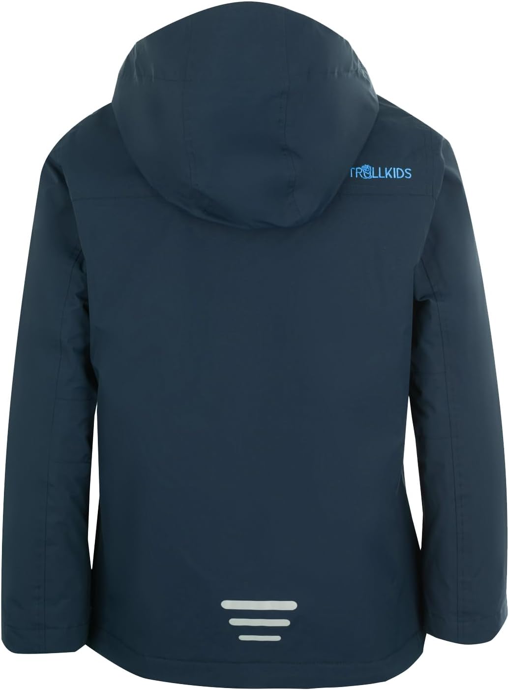 Trollkids Kinder KIRKENES Parka Mantel 98 Marineblau/Mittelblau, 98 Marineblau/Mittelblau