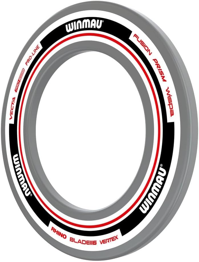 WINMAU Pro Line & Advance Original Dartboard Surround – robuster Schutzring/Wandprotektor für Dartsc