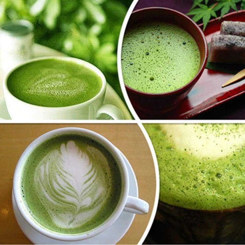 POFET Bambus Chasen Matcha Pulver Schneebesen Werkzeug Japanische Teezeremonie Zubehör,Matcha Schnee