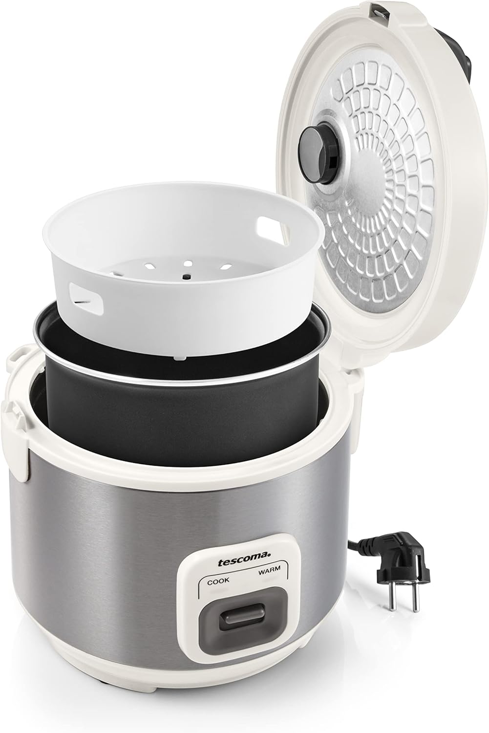 Tescoma GrandCHEF Premium Elektrischer Reiskocher I Antihaft-Innentopf I Automatischer Warmhaltemodu