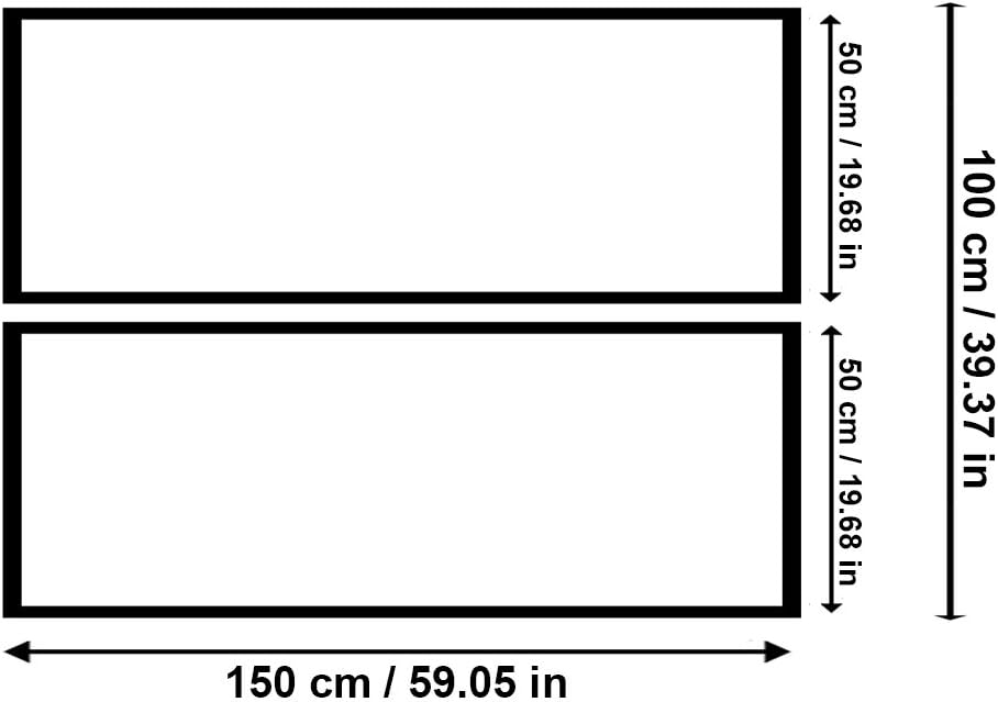 Feeby. Wandbilder - 2 Teile - 150x100 cm - rechteckige Form Bilder Kunstdrucke Deko Panel STRAssE, N
