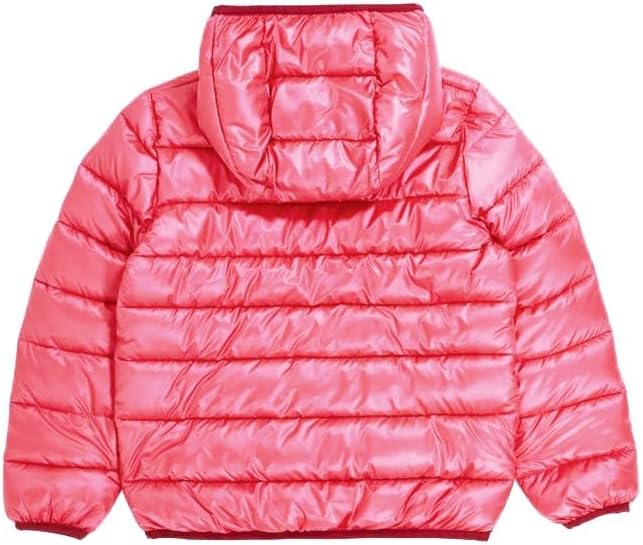 Champion Jungen Legacy Outdoor K-Light Wr Hooded Gepolsterte Jacke 9-10 Jahre Fluo Pink, 9-10 Jahre
