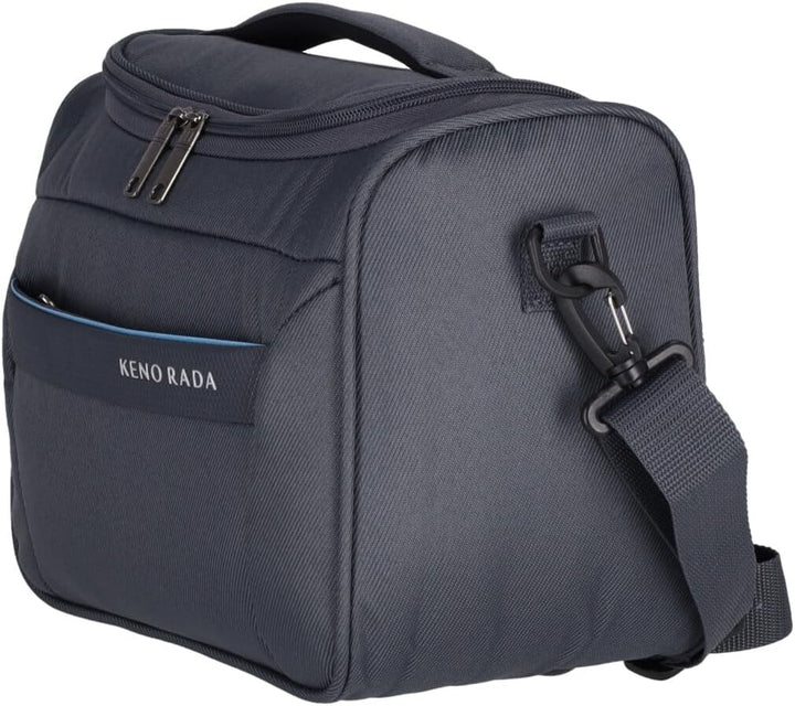 Kosmetikkoffer MEDON Beautycase | praktische Kulturtasche mit abnehmbarem Schultergurt | DREI Steckf