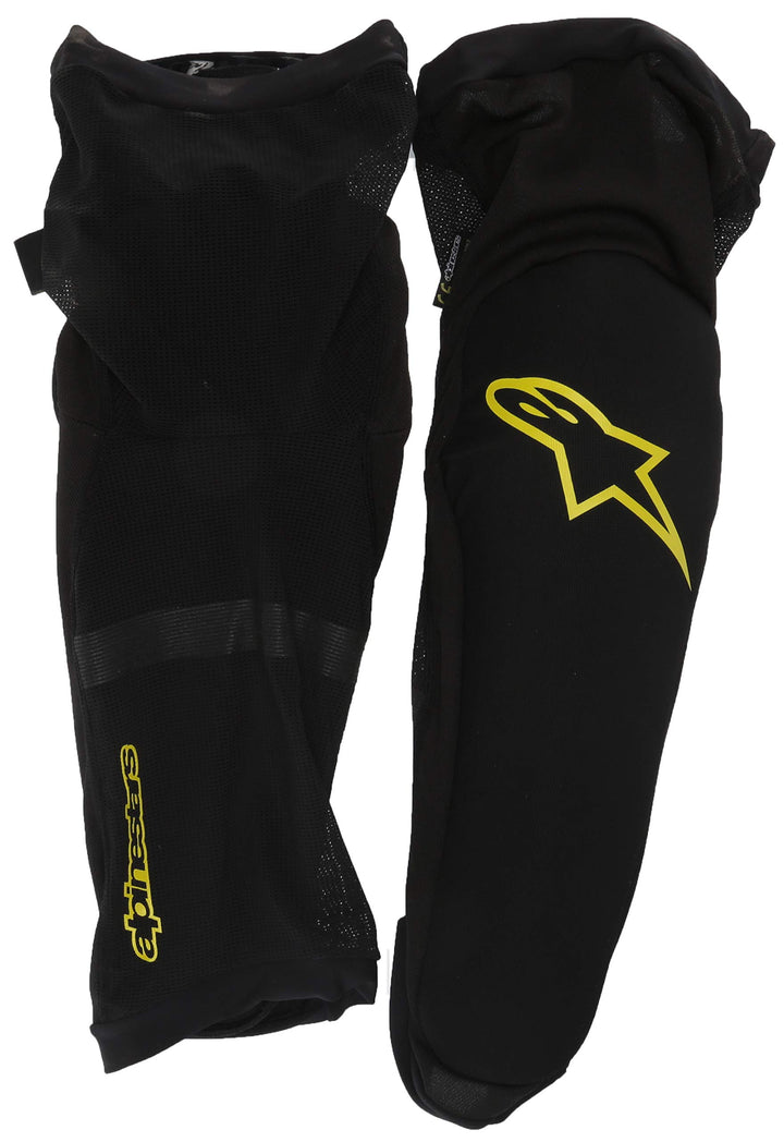 Alpinestars Herren Paragon Plus Knee/Shin Protector Knieprotektoren XL Schwarz Acid Yellow, XL Schwa