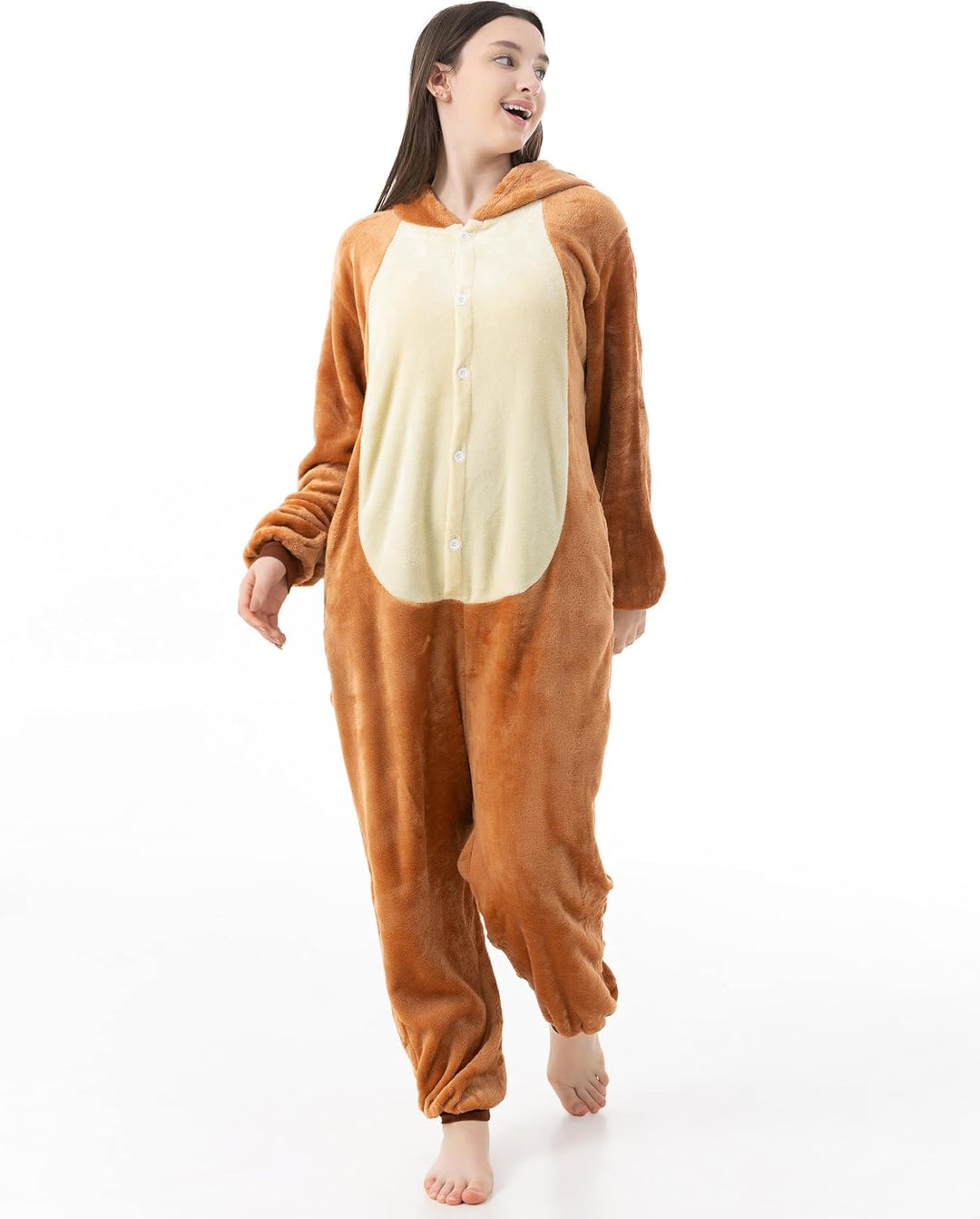 Katara 1744 (30+ Designs) Bären-Kostüm Belly, Unisex Onesie/Pyjama-Qualität für Erwachsene & Teenage
