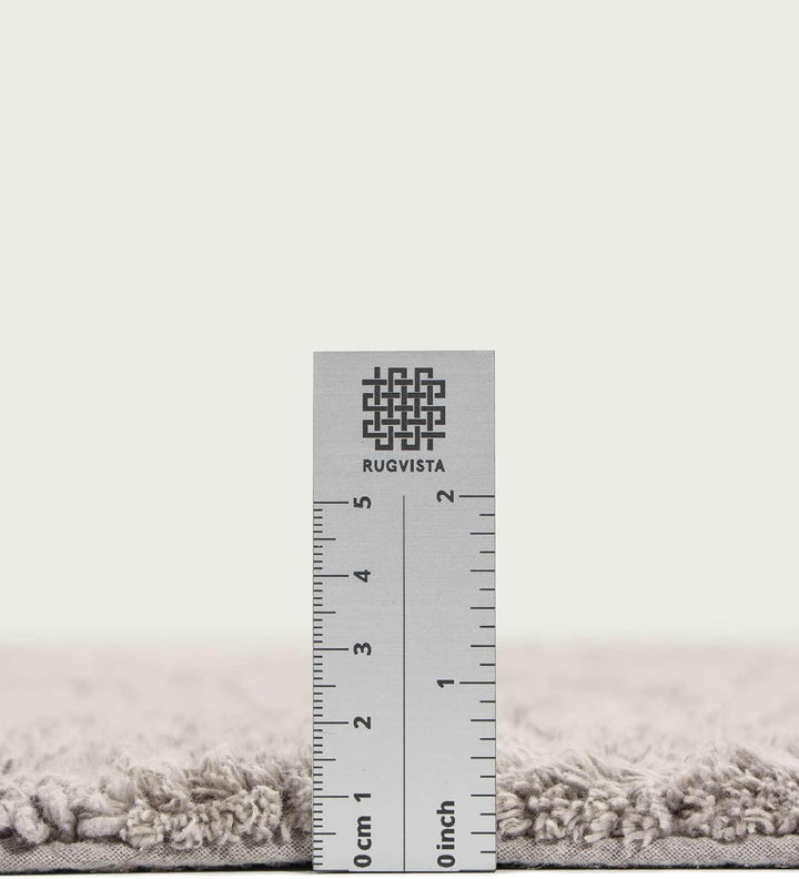 RugVista Breeze Teppich - Grau Teppich Ø 70 Moderner, Rund Teppich