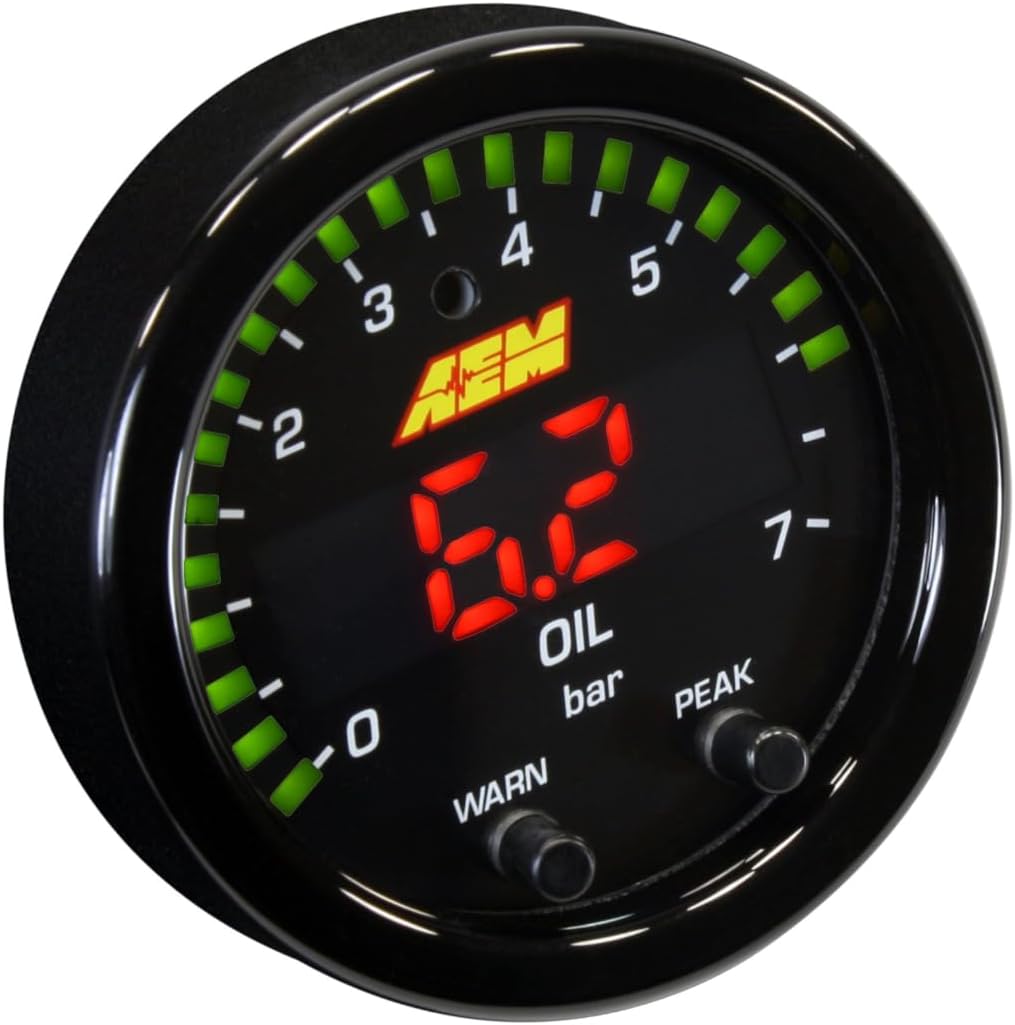 AEM 30-0301 X-Serie Öl-/Kraftstoffdruckmessgerät