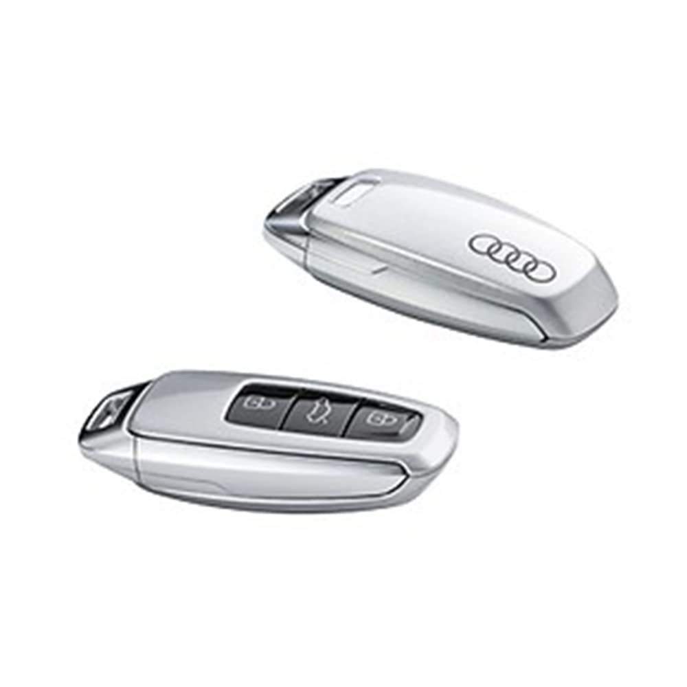 Audi 4N0071208AZ7G Schlüsselblende Cover, mit Ringe Logo, nur für Schlüssel 8Y0959754 4N0959754 (flo