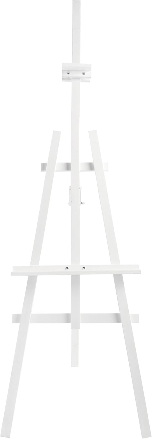 Staffelei PICASSO aus Buchenholz, weiss