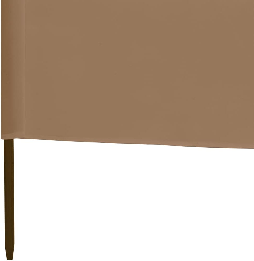 Windschutzgewebe,Windschutz Sichtschutz Balkon,Sichtschutzzaun Taupe,400 x 160 cm 400 x 160 cm Taupe