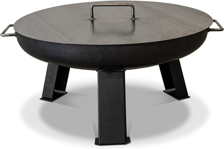 SOUK ONE Deckel für Feuerschale Ø 100 cm - Feuerstelle Deckel für den Garten, Deckel für Feuerschale