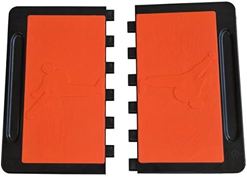 BAY OKPA Bruchtestbretter Wiederverwendbar -4 Stärke Anfänger, Fortgeschrittene orange S, orange S