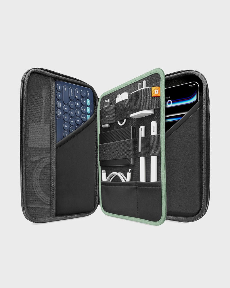 tomtoc Portfolio Tablet Tasche für 10,9" iPad 10 2022, 10,2" iPad 9 2021, 11 Zoll iPad Pro M2&M1 4/3