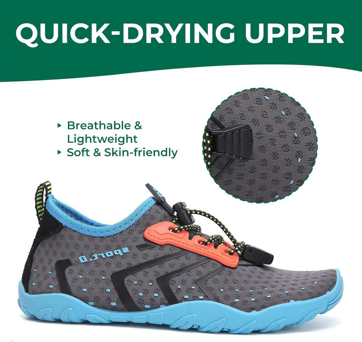 SAGUARO Badeschuhe Kinder Wasserschuhe Schwimmschuhe Jungen Mädchen Aquaschuhe Strandschuhe rutschfe