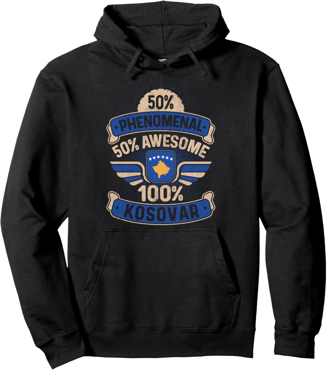 Kosovo Design Kosovaren Männer & Frauen Pullover Hoodie