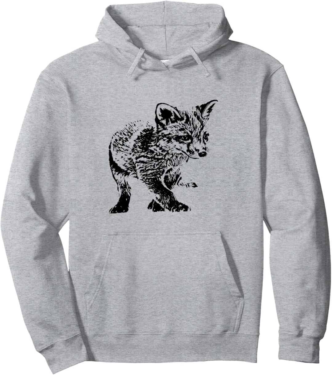 Fuchs schlaue Füchse Tiere Wald schlauer Fuchs Design Pullover Hoodie