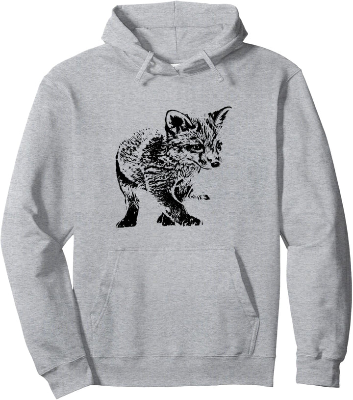 Fuchs schlaue Füchse Tiere Wald schlauer Fuchs Design Pullover Hoodie