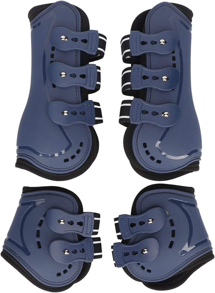 Gamaschen Pferd, Gamaschen Pferd 4Er Set, Vorne Hinter Paar Springgamaschen für Pferde Bequeme Banda
