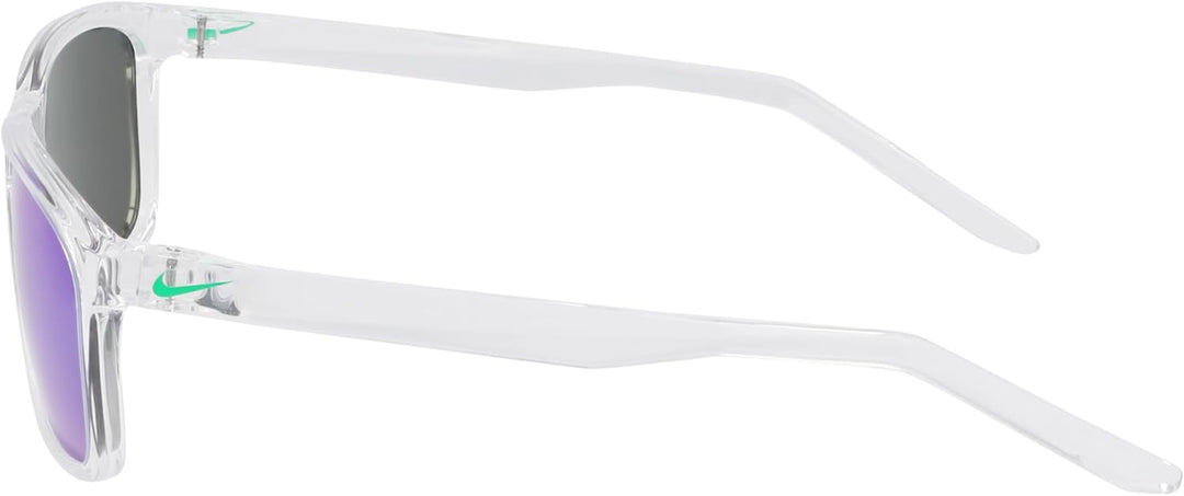NIKE Fire L P N IU4690X Sonnenbrille – Aktiv rechteckig, 58 mm Objektiv, klar/polargrüner Spiegel