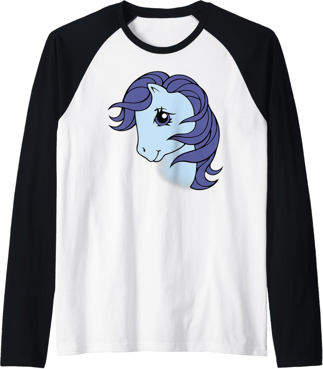 My Little Pony Vintage Blossom Big Face Portrait Raglan