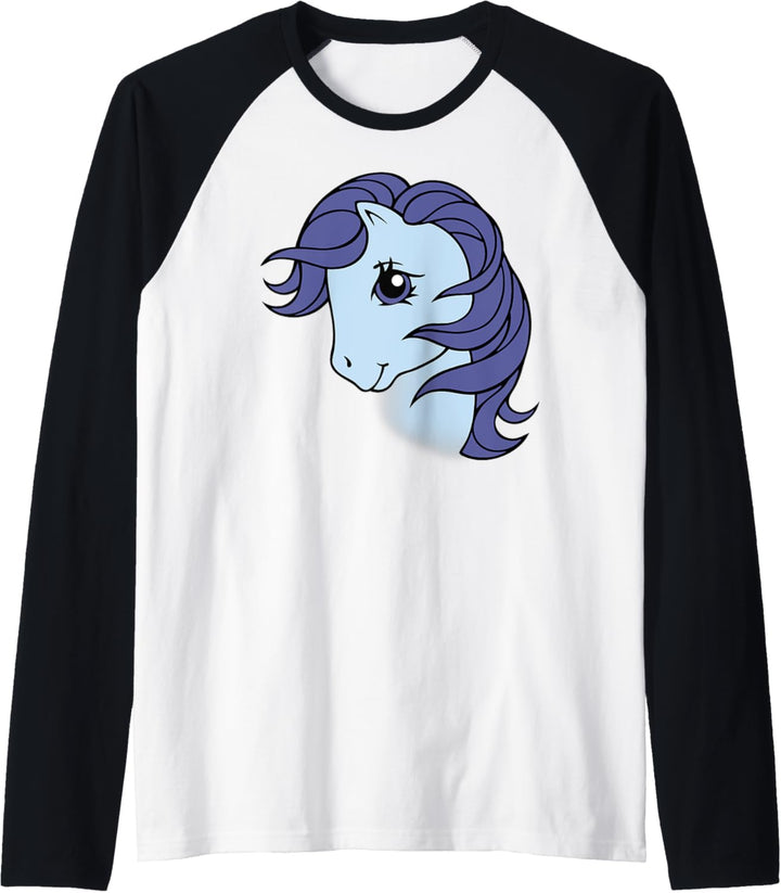 My Little Pony Vintage Blossom Big Face Portrait Raglan