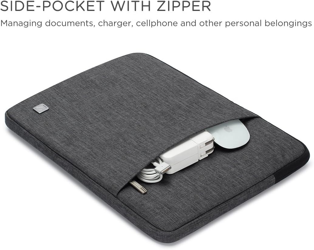 NIDOO 14-15,3 Zoll Wasserdicht Laptop Sleeve Case Notebook Hülle Schutzhülle Tasche Laptoptasche für
