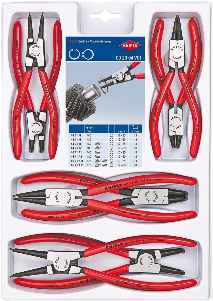 Knipex Sicherungsringzangen-Set 00 20 04 V01