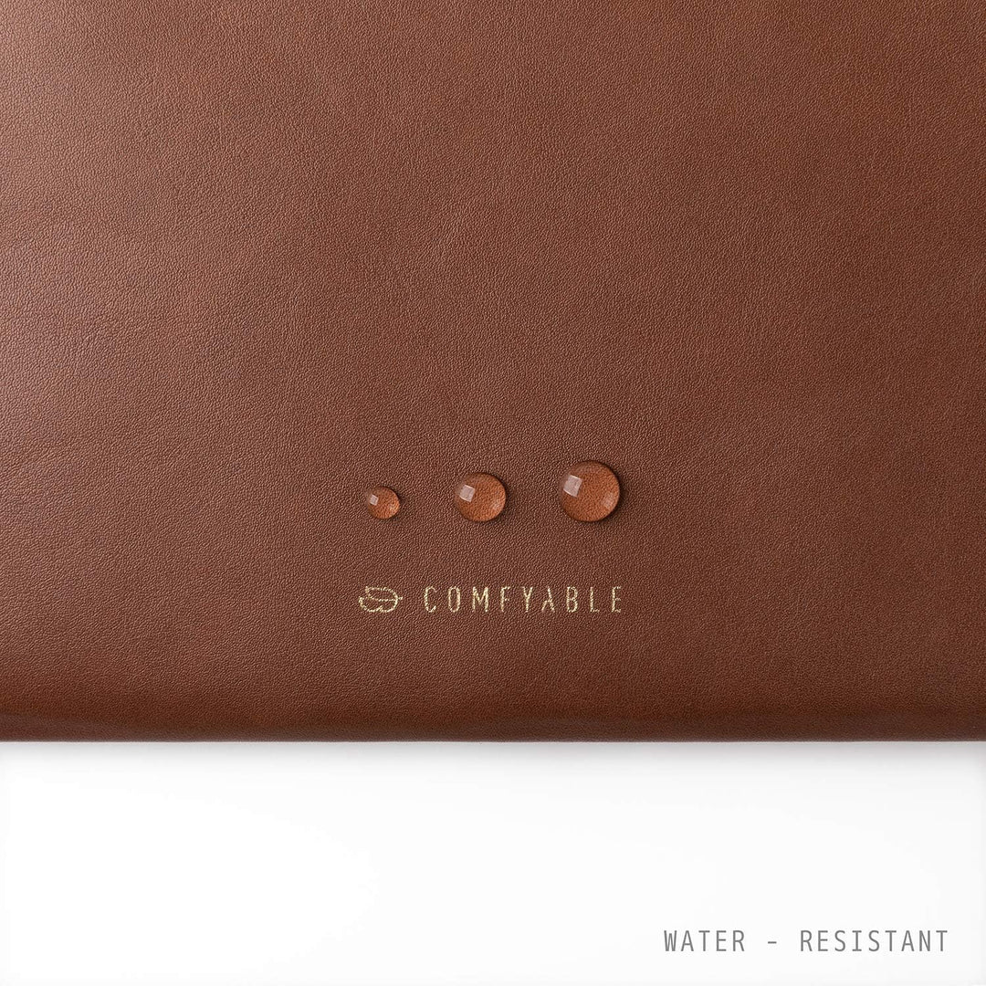 Comfyable Laptophülle aus Leder Kompatibel mit 16 Zoll MacBook Pro M3 M2 Pro/Max 2023 &amp; M1 2021-2019