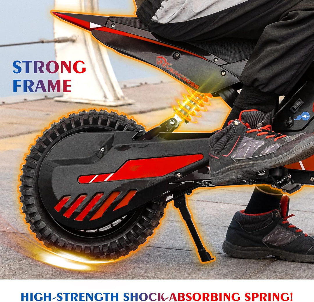EVERCROSS EV12M Elektro Motorrad Kinder, Elektromotorrad mit 300W Motor, 3 Geschwindigkeitsmodus, 15