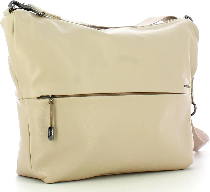 Mandarina Duck Athena Leder Umhängetasche Beige