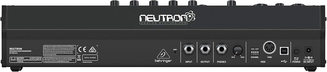 Behringer NEUTRON Paraphonic Analog and Semi-Modular Synthesizer with Dual 3340 VCOs, Multi-Mode VCF