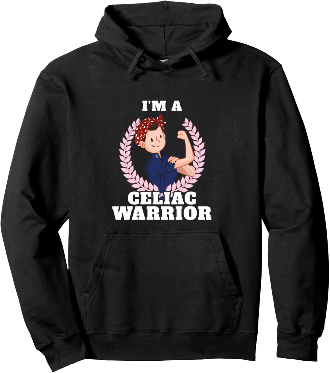 I'm a Celiac Warrior Celiac Disease Awareness Pullover Hoodie