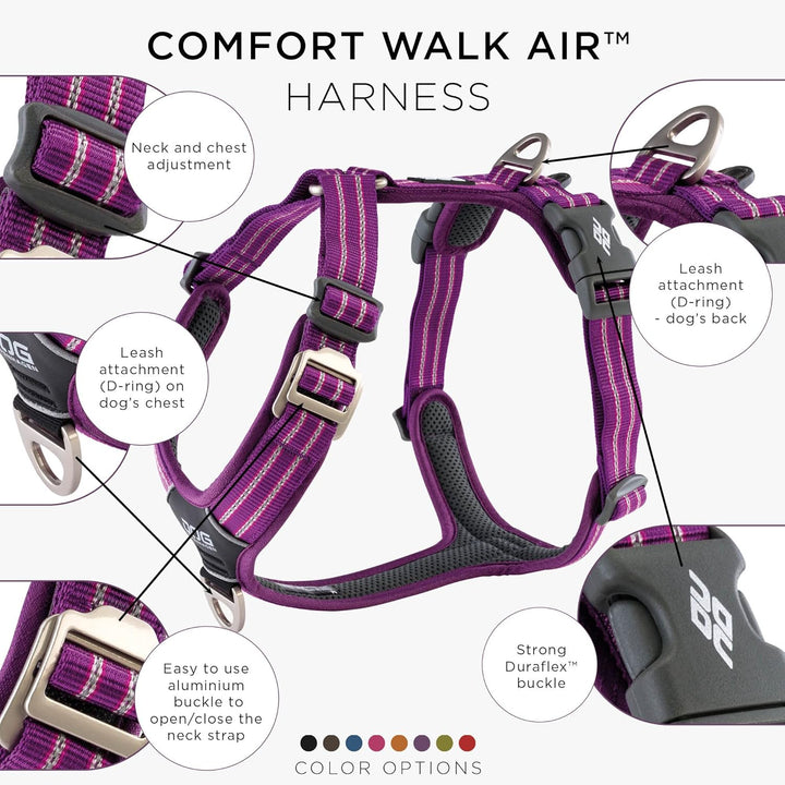 DOG Copenhagen Hundegeschirr V2 Walk Harness (Air) Purple Passion Grösse XL XL Purple Passion | Lila