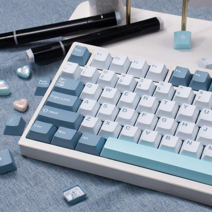 172 Tasten Double Shot Shoko Tastenkappen Cherry Profile Fit for 61/64/87/104/108 Cherry Mx Switches