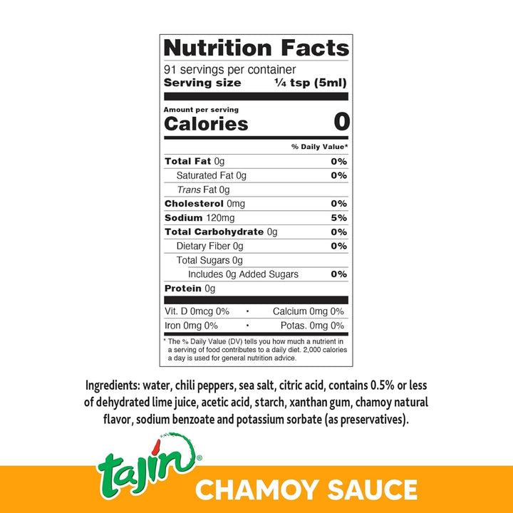 Tajín Clásico Gewürz 440 ml und Tajín Fruchtige Chamoy Sauce 446 ml Bundle (2 Stück)