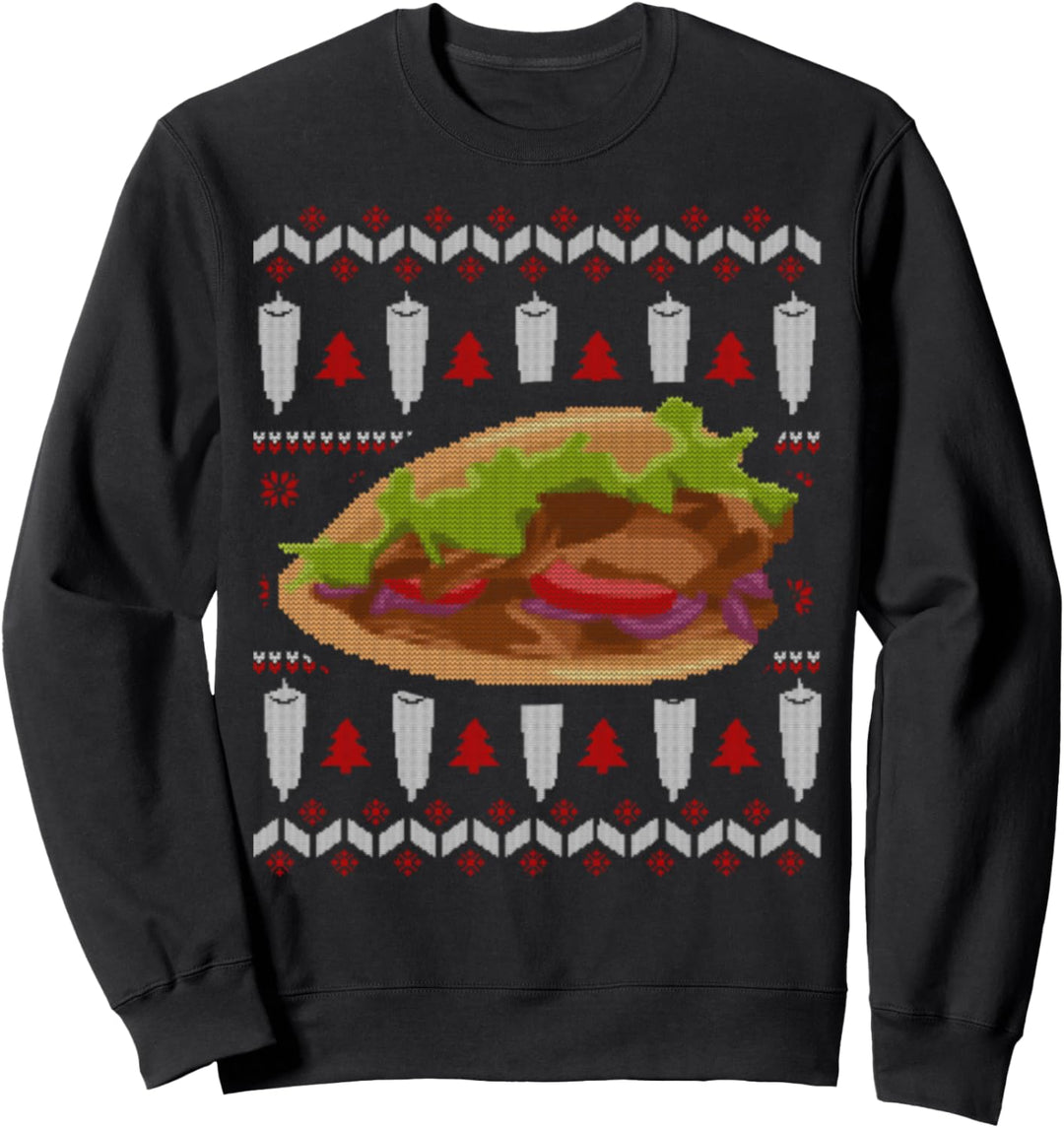 Doener Kebab Ugly Christmas Sweatshirt