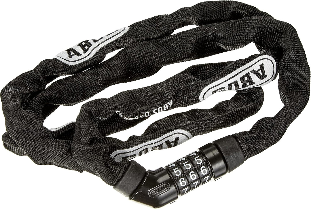 ABUS Kettenschloss Steel-O-Chain 4804C – Zahlenschloss aus Spezialstahl – ABUS-Sicherheitslevel 3 Sc