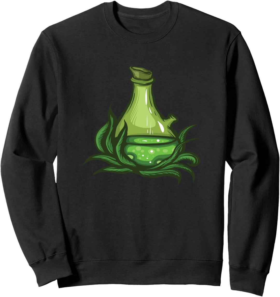 Marihuana Trank Geschenk Gras Geschenk Sweatshirt