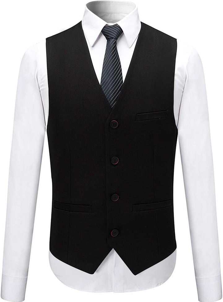 Allthemen Anzug Herren Anzug Slim Fit 3 Teilig Herrenanzug 3-Teilig Anzüge Herren Modern Sakko für B