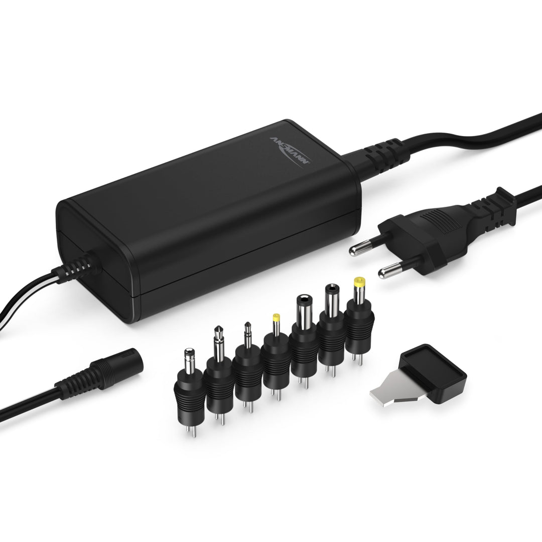 ANSMANN APS 2250 H Universal Stecker Netzteil 24V inkl 7 verschiedende Adapter Stecker - Netzstecker