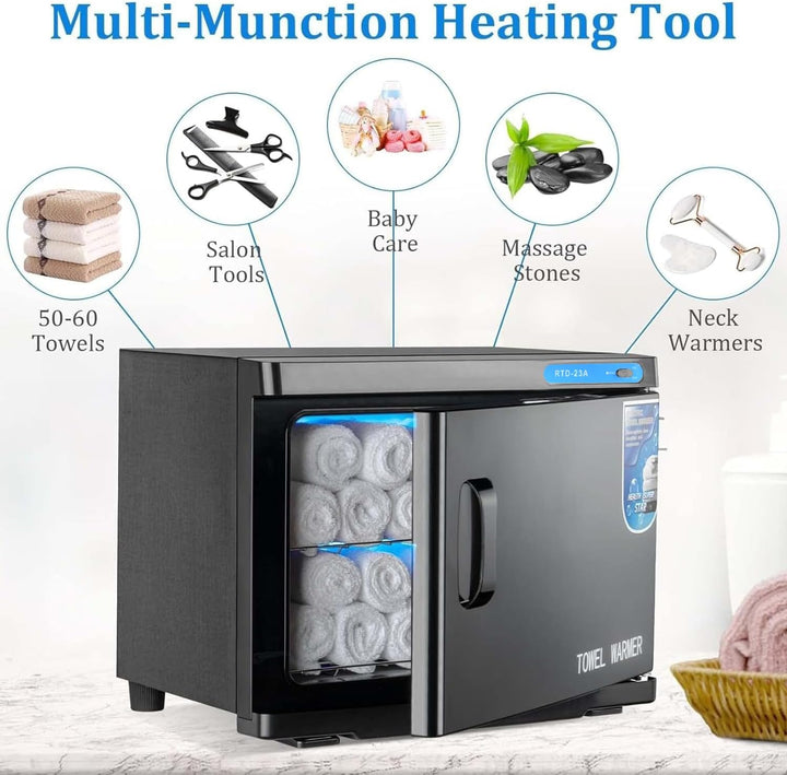 Citybee Handtuchwärmer Towel Warmer - UV Handtuch Wärmegerät - Handtuch Wärmer 360° Heizung Handtüch