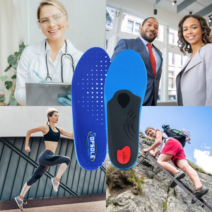 Orthopädische Einlegesohlen, Plantar fasziitis Einlegesohle, Plattfuss Einlegen, Metatarsalgie, Fers
