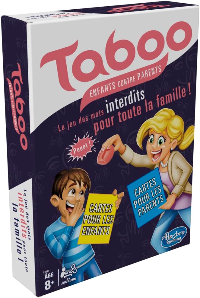 Hasbro Taboo Enfants CONTRE Parents Frankreich Multi, Frankreich Multi