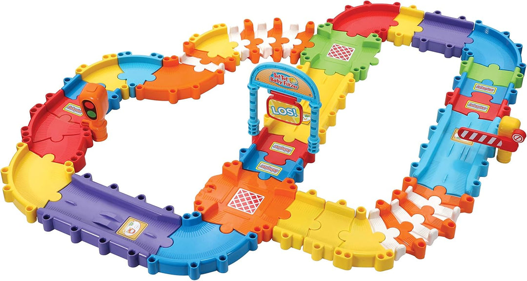 Vtech 80-524404 TUT TUT Baby Flitzer, Mehrfarbig &amp; TUT TUT Baby Flitzer - Polizei – Spielzeugauto mi